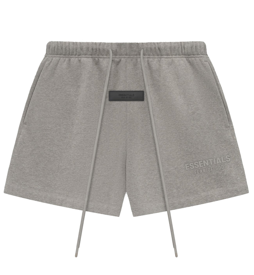 essentials heather grey fw24 shorts