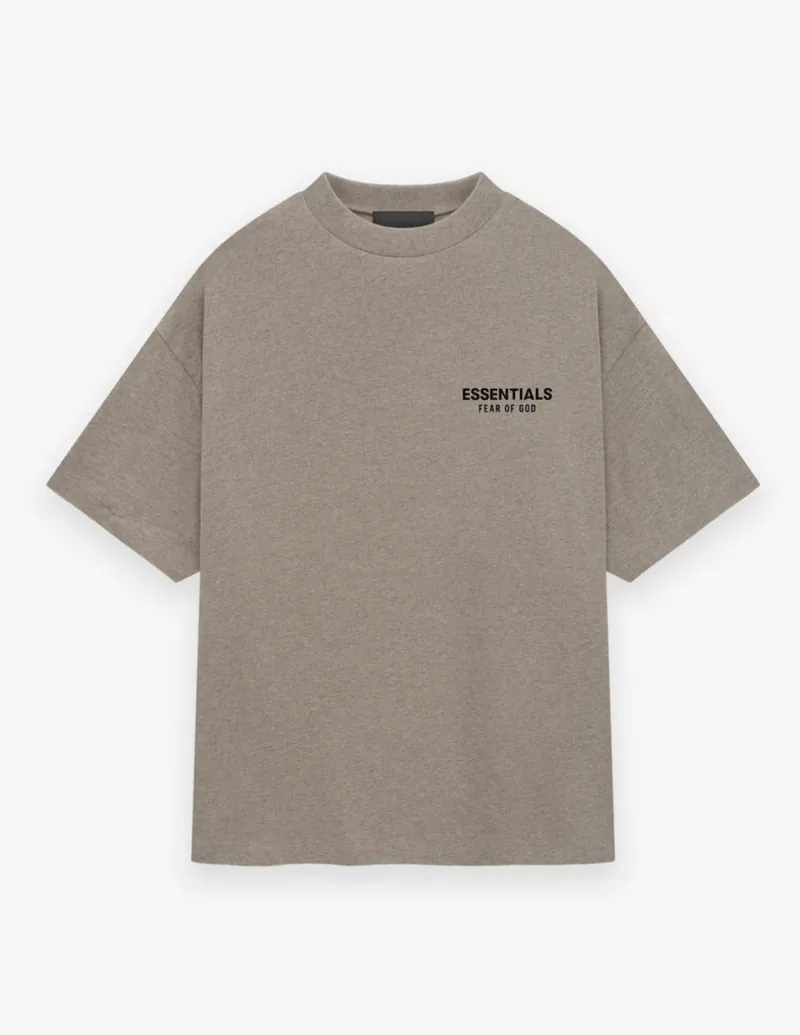 essentials heather grey fw24 shirt