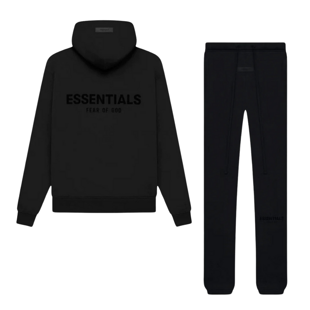 FEAR OF GOD ESSENTIALS LIMO BLACK FULL SET