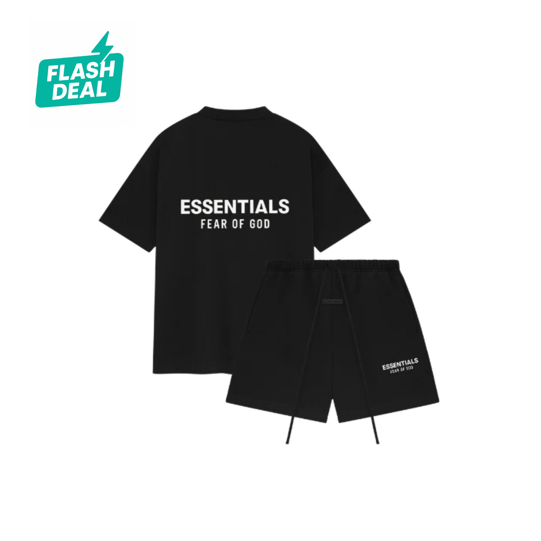 Essentials set fw24 black white