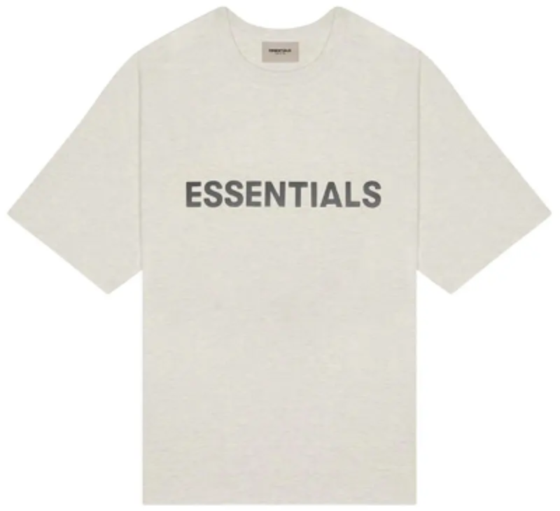 SS20 Applique Tee Oatmeal