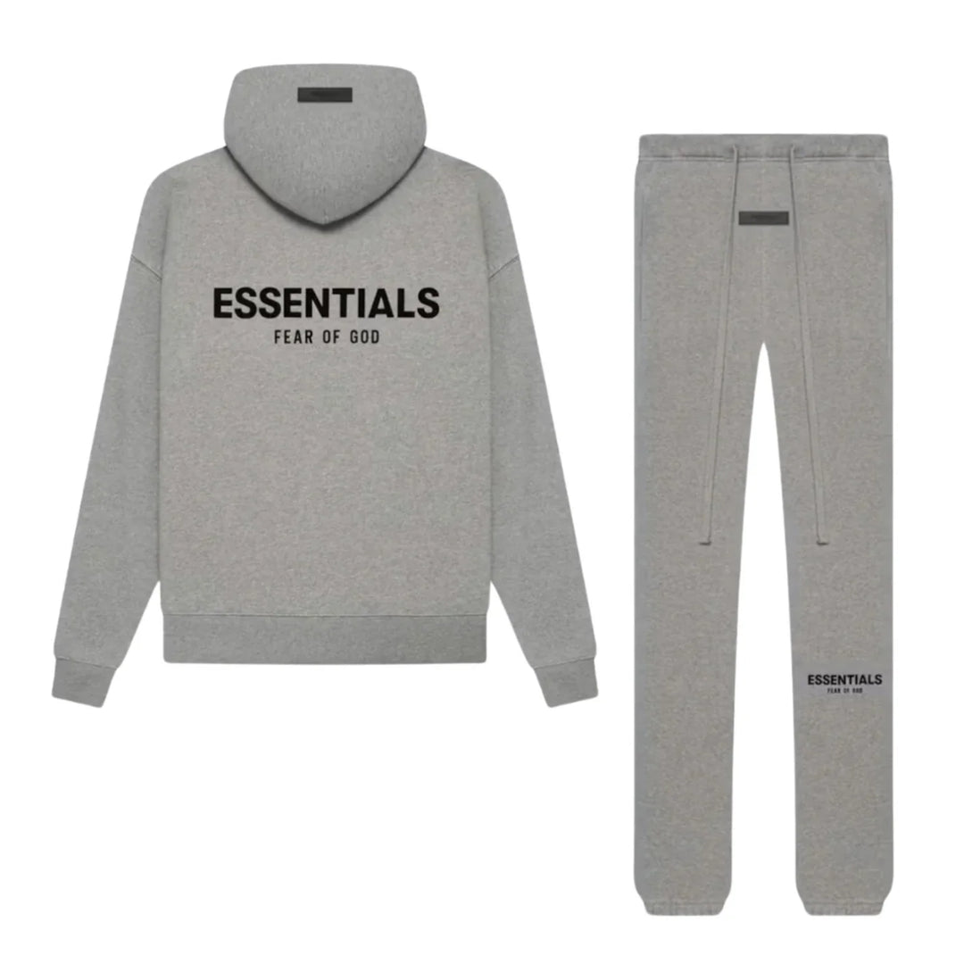FEAR OF GOD ESSENTIALS DARK OATMEAL FULL SET