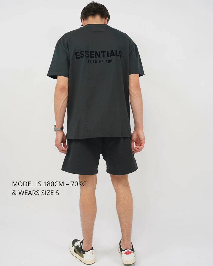 Fear of God Essentials Black Limo Summer set