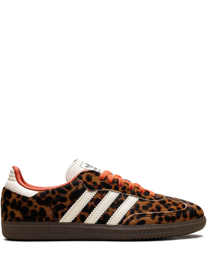 Adidas Samba Leopard Preloved Red