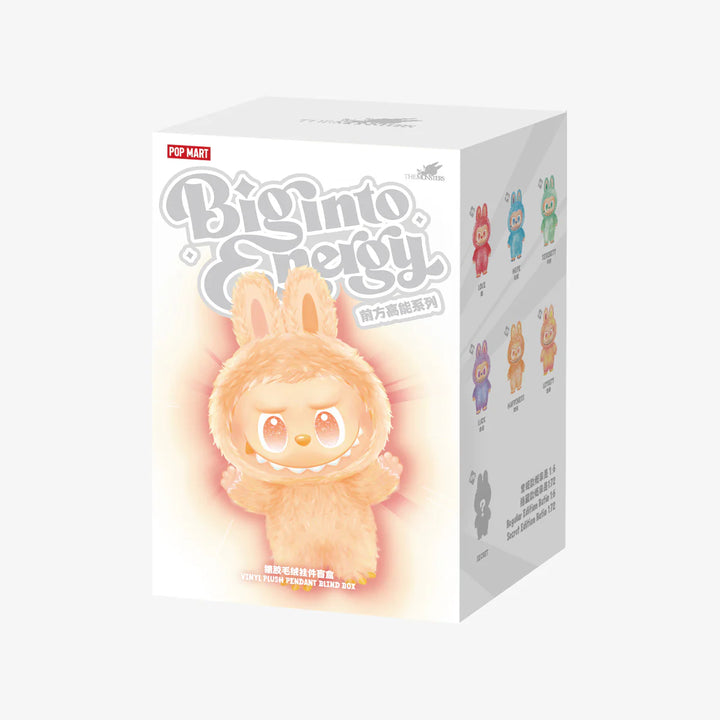 POP MART LABUBU THE MONSTERS BIG INTO ENERGY VINYL FACE BLIND BOX