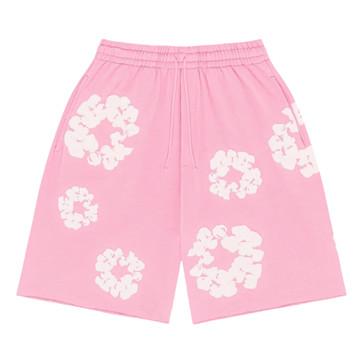 Denim Tears The Cotton Wreath Shorts Pink