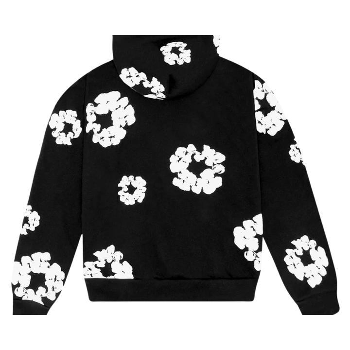Denim tears hoodie black white