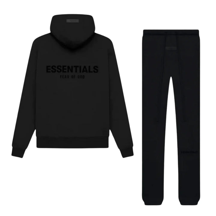 FEAR OF GOD ESSENTIALS LIMO BLACK FULL SET