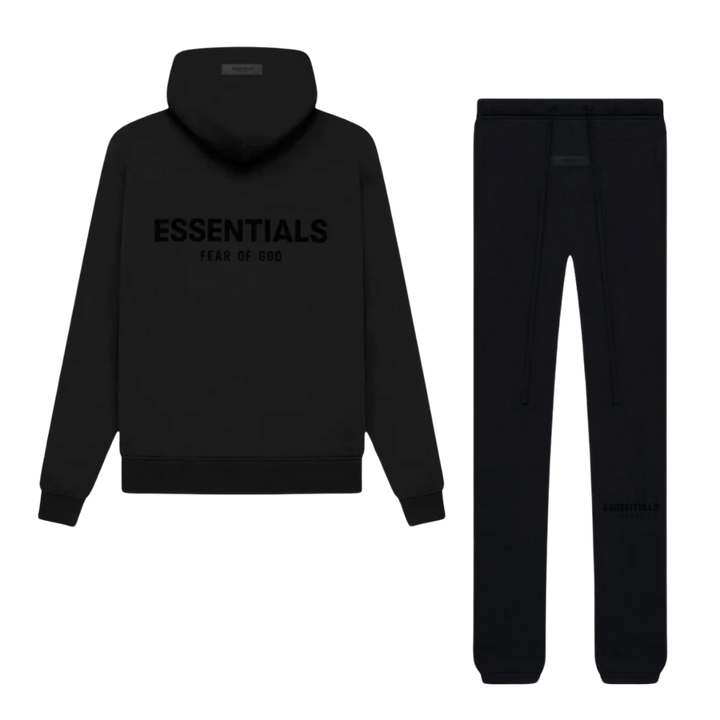 FEAR OF GOD ESSENTIALS LIMO BLACK FULL SET