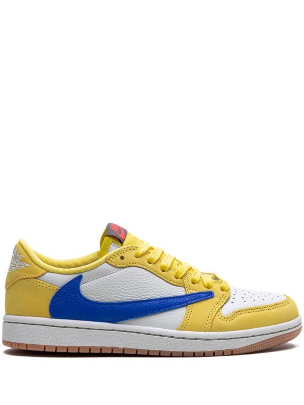 Jordan 1 Low Travis Scott Canary Yellow