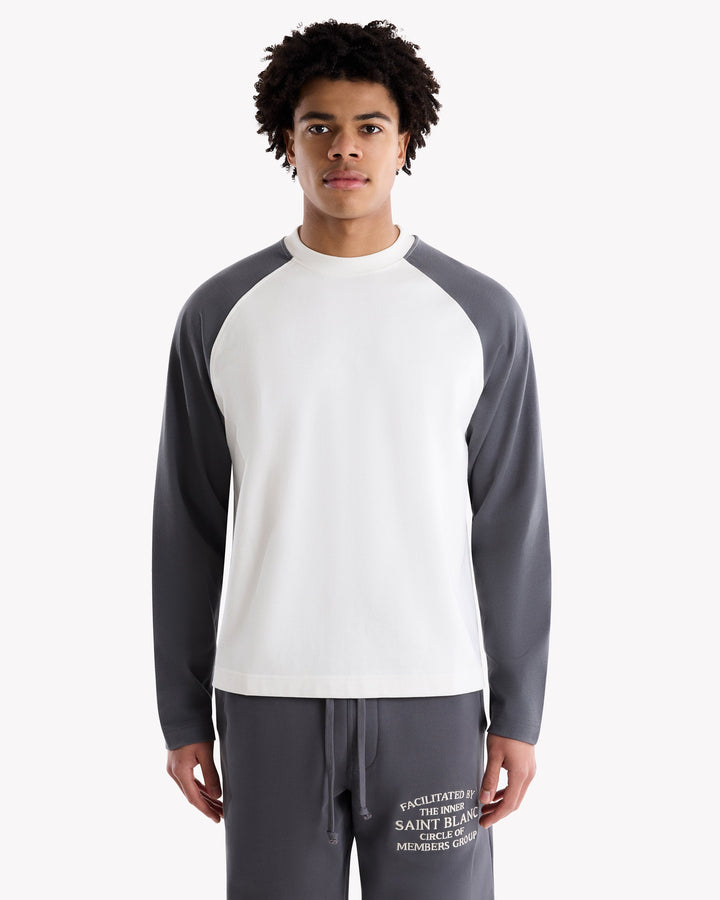 Monogram Raglan Long Shirt