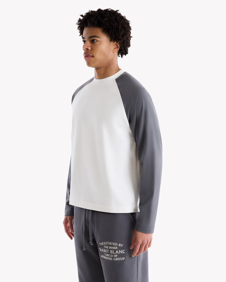 Monogram Raglan Long Shirt