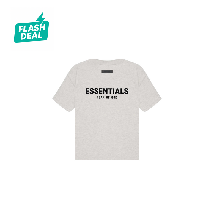 FEAR OF GOD ESSENTIALS LIGHT OATMEAL T-SHIRT