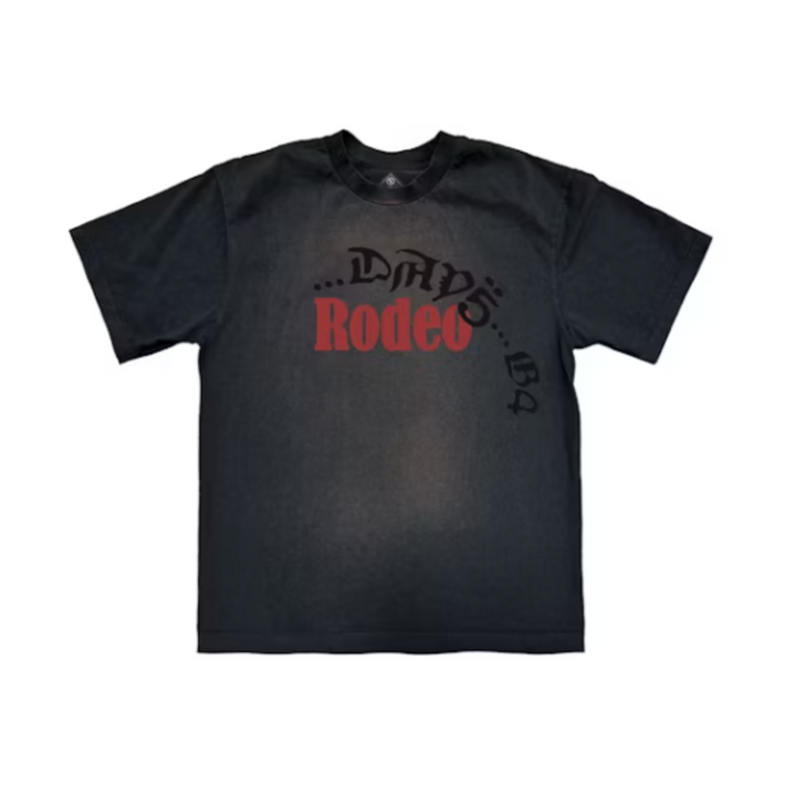 Travis Scott Cactus Jack x Sp5der Days Before Rodeo I Tee Black
