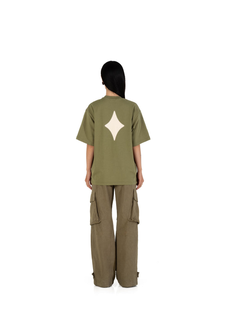 The Vintage Tee - Khaki Grenade